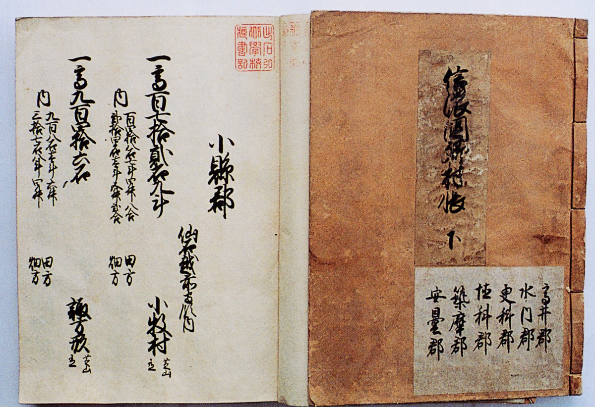 信濃国長野県◇北郷村松木家・諸御願書御書上案文帳◇天保１０肉筆墨書◇信州長野松代藩松代城真田家道橋方道橋奉行御厩役所江戸和本古書 - 和書