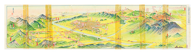 上田市及其附近名所図絵 昭和3年（1928）－ 明治・大正・昭和 － 上田 
